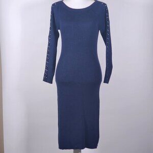 LAUREN Ralph Lauren Navy blue Long sleeve Sweater dress Size S